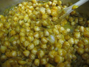 Chickpea curry