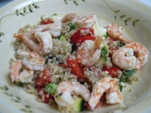 Greek quinoa salad pic