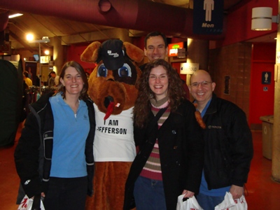 L to R: Tanya, Jefferson, David, me, Len