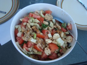 White bean salad