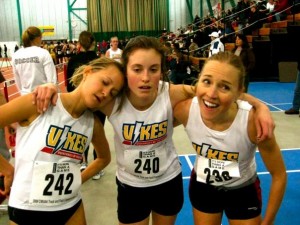 Shauna, Deirdre and Marilyn Hamming it Up Post-race!