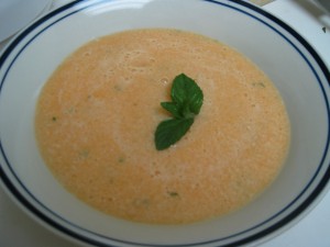 cantaloupe soup