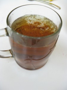 hot buttered bourbon