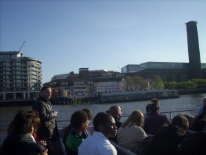 Runners had beautiful scenes like this along the Thames River at the Flora London Marathon